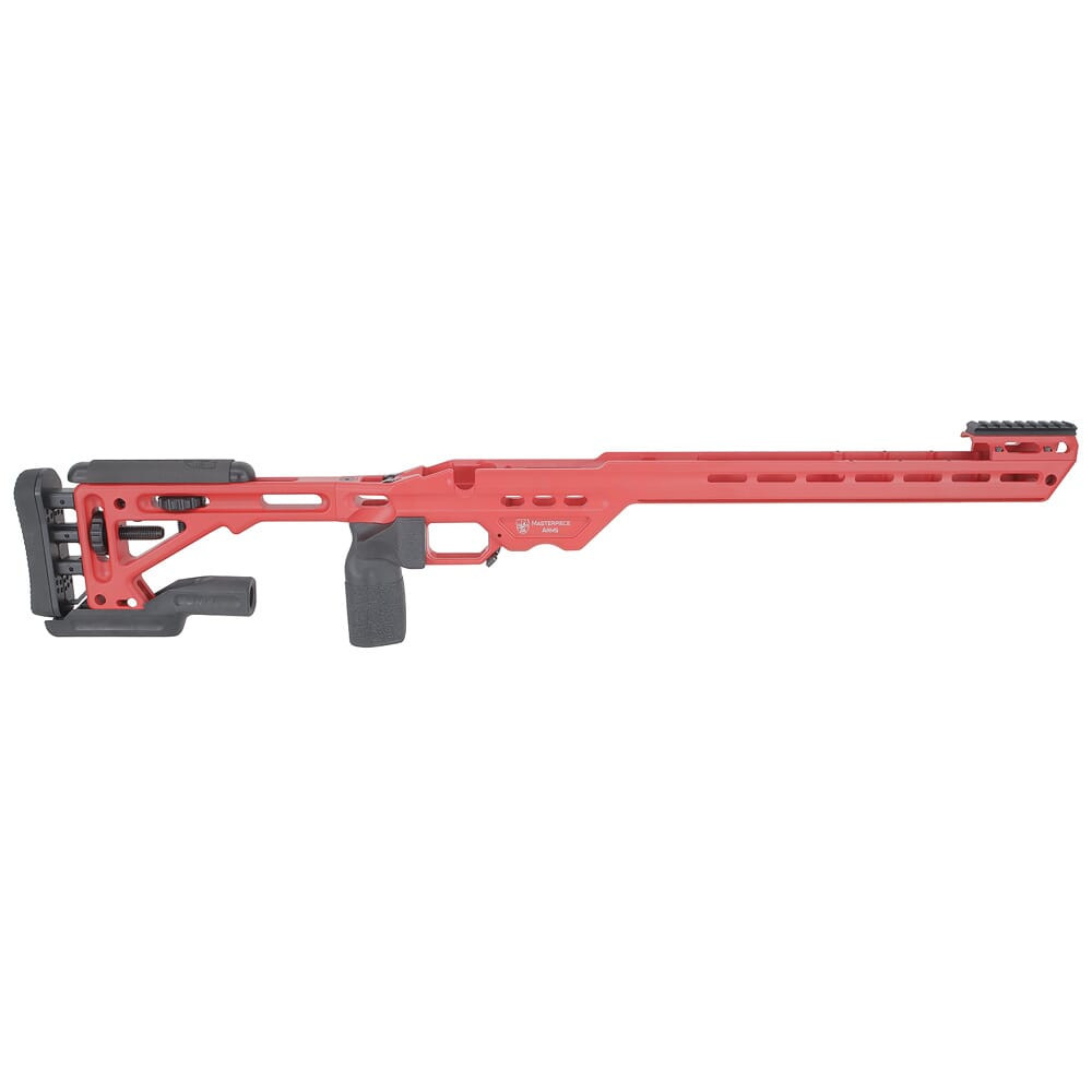 MasterPiece Arms Remington SA RH USMC Red Enhanced Sniper Rifle Chassis ESRCHASSISREMSA-RED-RH-21 - Masterpiece Arms