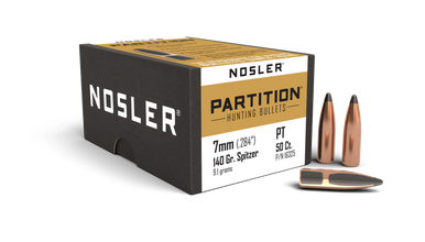 Nosler Partition P - 7mm 140g SP (50ct) Bullets 16325 - nosler