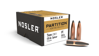 Nosler Partition P - 7mm 175g SP (50ct) Bullets 35645 - nosler