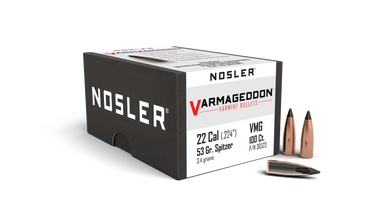 Nosler Varmageddon VG - 22 53g FB Tipped (100ct) Bullets 36523 - nosler