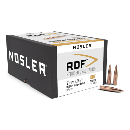 Nosler RDF RDF - 7mm 185g HPBT (500ct) Bullets 53504 - nosler