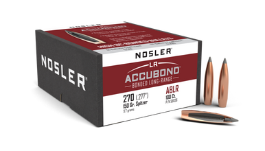 Nosler AccuBond Long Range ABLR - 270 150g SP (100ct) Bullets 58836 - nosler