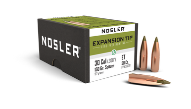 Nosler E-Tip ET - 30 150g SP b695 (50ct) Bullets 59378 - nosler