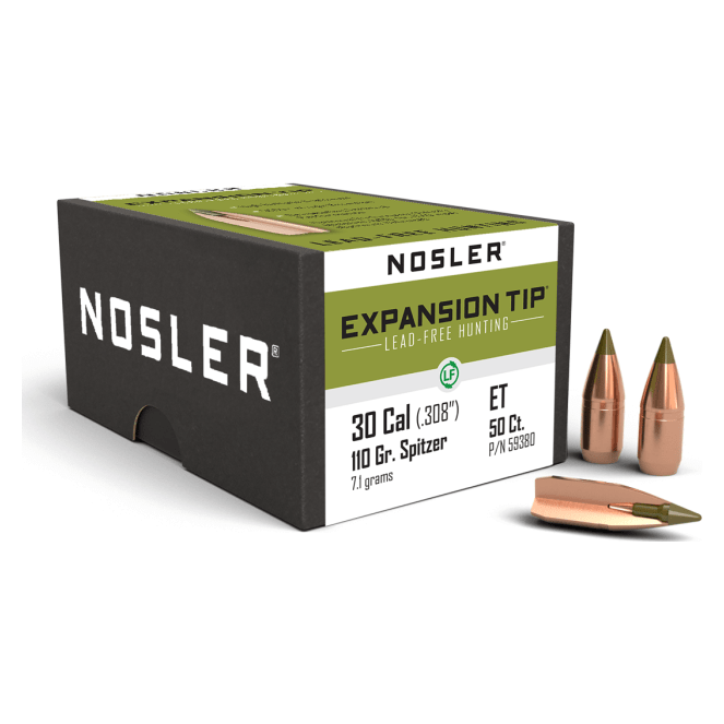 Nosler E-Tip ET - 30 110g SP b580 (50ct) Bullets 59380