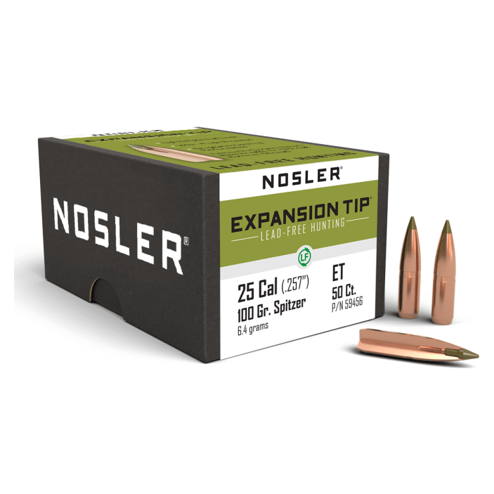 Nosler E-Tip ET - 25 100g SP b635 (50ct) Bullets 59456