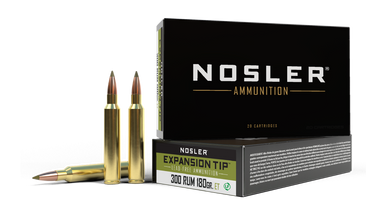 Nosler E-Tip ETA - 300 RUM 180g ET SP (20ct) Ammunition 40144 - nosler