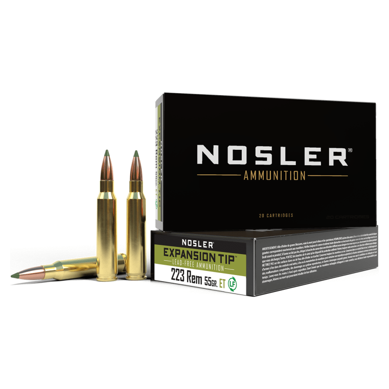 Nosler E-Tip ETA - 223 Rem 55g ET SP (20ct) Ammunition 40150