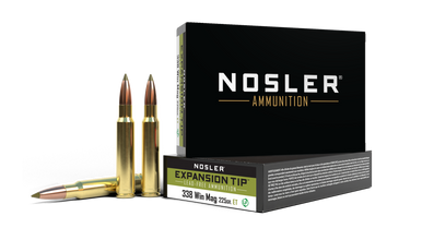 Nosler E-Tip ETA - 338 Win Mag 225g ET SP (20ct) Ammunition 40154 - nosler