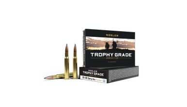 Nosler Trophy Grade TGA - 30-06 Sprg 180g PT SP (20ct) Ammunition 46142 - nosler