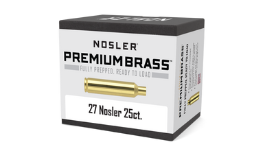 Nosler Premium Brass Box - 27 Nosler (25ct) 10145 - nosler