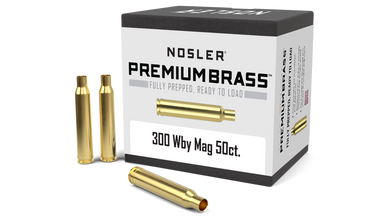 Nosler Premium Brass Box - 300 Wby (50ct) 10180 - nosler