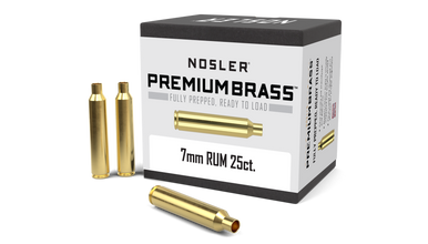 Nosler Premium Brass Box - 7mm RUM (25ct) 10188 - nosler