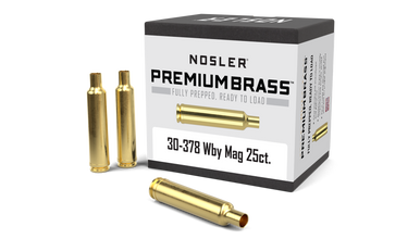 Nosler Premium Brass Box - 30-378 Wby (25ct) 10235 - nosler