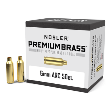 Nosler Premium Brass Box - 6mm ARC (50ct) 10272 - nosler