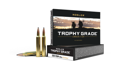 Nosler Trophy Grade TGA - 300 RUM 180g PT SP (20ct) Ammunition 60066 - nosler