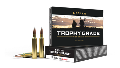 Nosler Trophy Grade TGA - 30 Nosler 200g AB SP (20ct) Ammunition 61012 - nosler