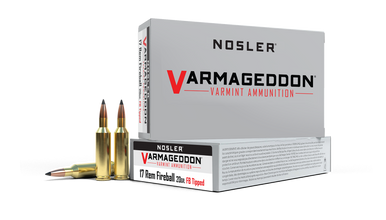 Nosler Varmageddon VGA - 17 Rem FB 20g VG FBT (20ct) Ammunition 63100 - nosler