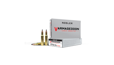 Nosler Varmageddon VGA - 222 Rem 50g VG FBT (20ct) Ammunition 65137 - nosler