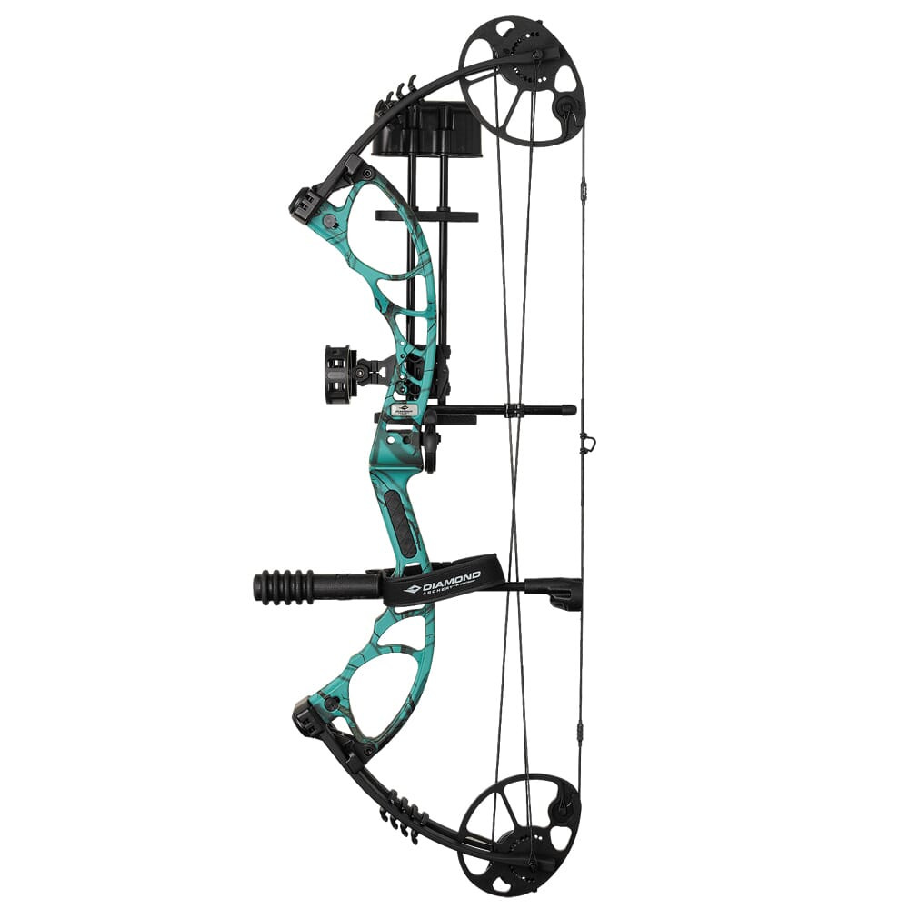 Diamond Archery Edge XT RH Teal Country Roots Bow A10961 - Diamond Archery