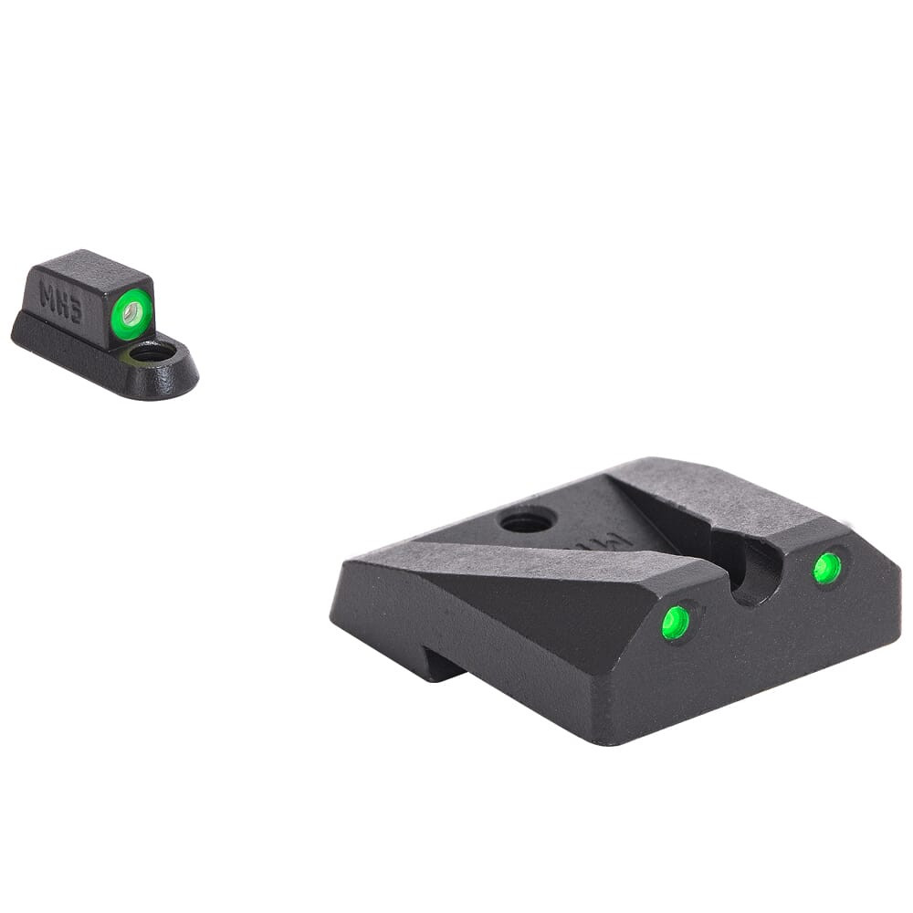 Meprolight USA Meprolight Hyper-Bright CZ Shadow 2 Green Ring/Green Fixed Pistol Sight Set 477873111 - Meprolight