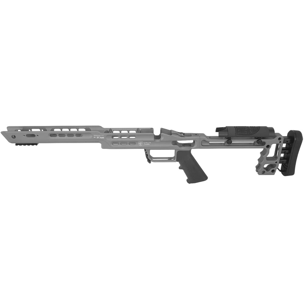 Masterpiece Arms Remington LA LH Gunmetal Ultra Lite Chassis ULCHASSISREMLA-GNM-LH-21 - Masterpiece Arms