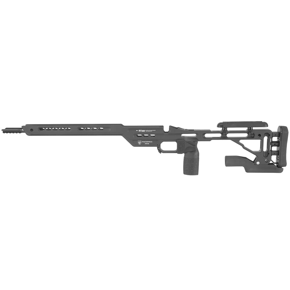 Masterpiece Arms Remington LA LH Black Hybrid Chassis HYBCHASSISREMLA-BLK-LH-21 - Masterpiece Arms