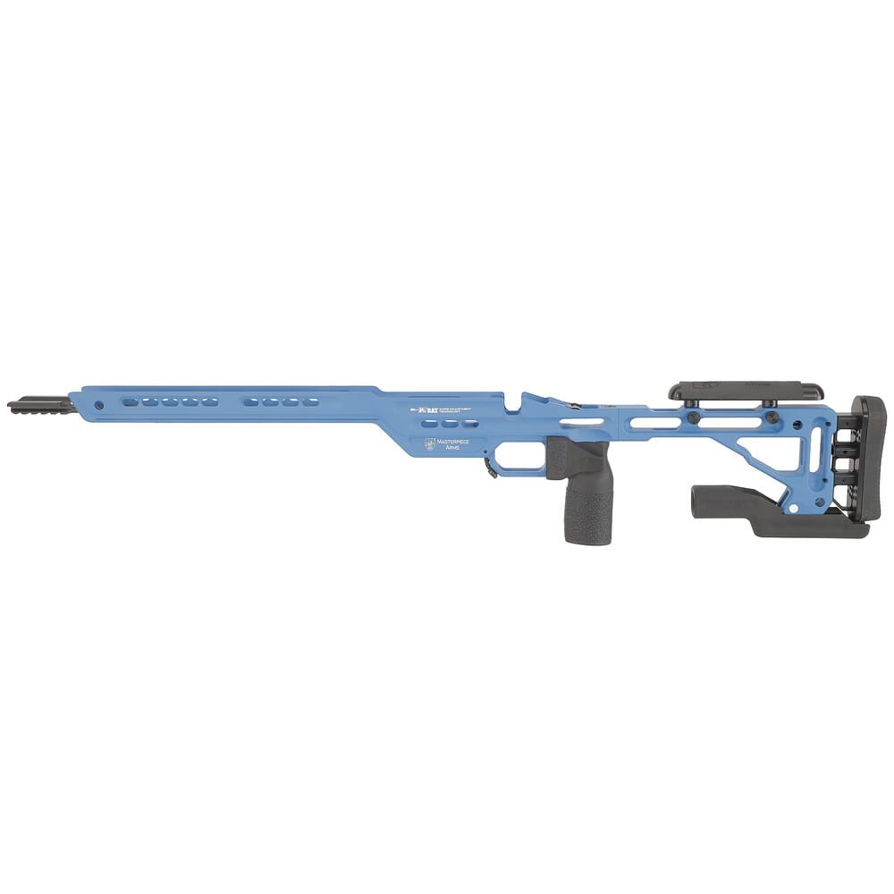 Masterpiece Arms Remington LA LH NRA Blue Hybrid Chassis HYBCHASSISREMLA-BLU-LH-21 - Masterpiece Arms