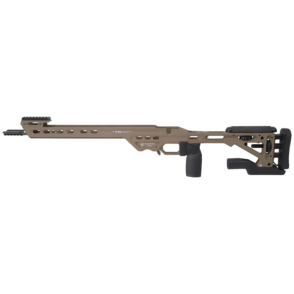 Masterpiece Arms Tikka SA LH Flat Dark Earth Competition Chassis COMPCHASSISTIKSA-FDE-LH-21 - Masterpiece Arms