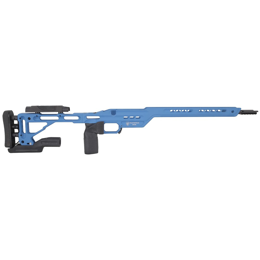 Masterpiece Arms Remington SA RH NRA Blue Hybrid Chassis HYBCHASSISREMSA-BLU-RH-21 - Masterpiece Arms