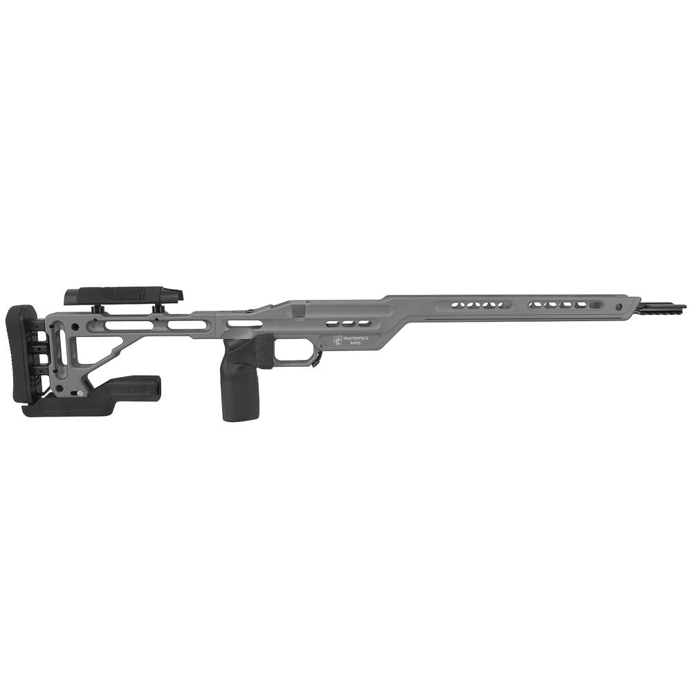 Masterpiece Arms Remington SA RH Gunmetal Hybrid Chassis HYBCHASSISREMSA-GNM-RH-21 - Masterpiece Arms