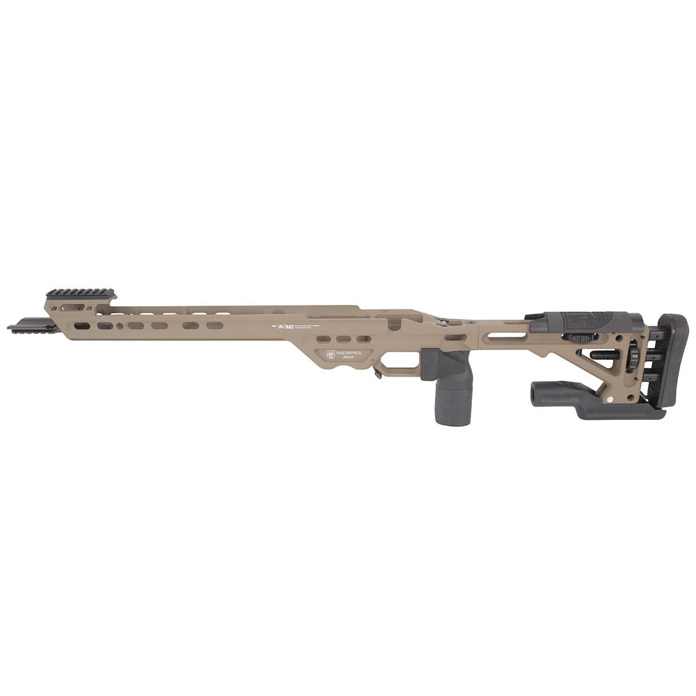 Masterpiece Arms Savage SA LH Flat Dark Earth Competition Chassis COMPCHASSISSAVSA-FDE-LH-21 - Masterpiece Arms