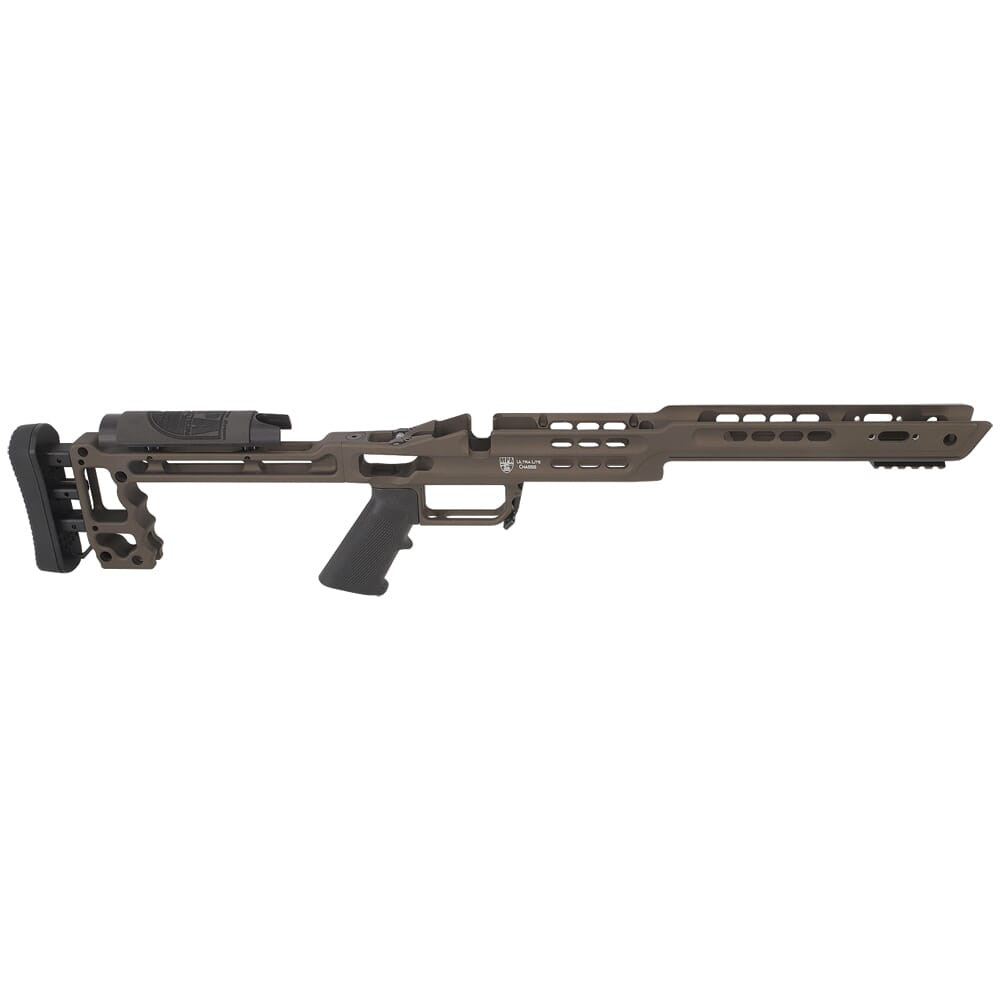 Masterpiece Arms Remington LA RH Midnight Bronze Ultra Lite Chassis ULCHASSISREMLA-MB-21 - Masterpiece Arms
