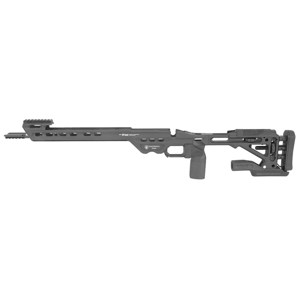 Masterpiece Arms Remington LA LH Black Competition Chassis COMPCHASSISREMLA-BLK-LH-21 - Masterpiece Arms