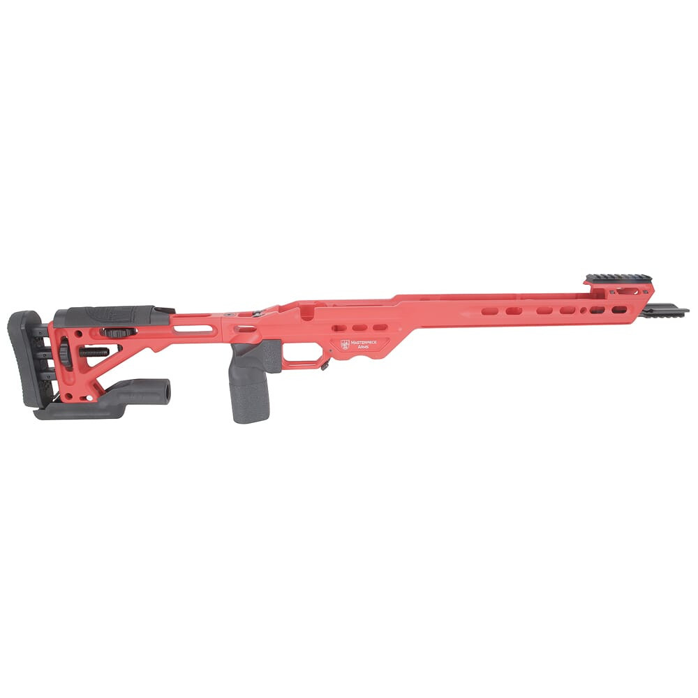 Masterpiece Arms Remington SA RH USMC Red Competition Chassis COMPCHASSISREMSA-RED-RH-21 - Masterpiece Arms