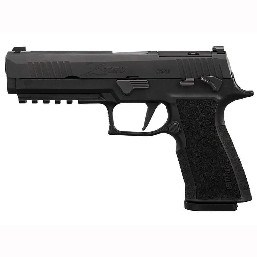 Sig Sauer P320 10mm 5"Bbl Pistol X-Series Blk Striker X-Ray 3 Mod Poly X Grip (2) 10rd Steel Mag Optic Ready Manual Safety 320X5-10-BXR3-R2-MS-10