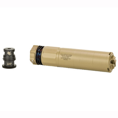 Griffin Armament DUAL-LOK 5 Suppressor, Fixed Mount, FDE GADL556FDE-W - Griffin Armament