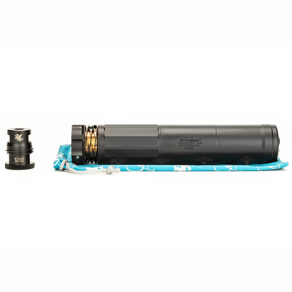 Griffin Armament DUAL-LOK HRT 7 Suppressor GADLHRT7-W - Griffin Armament