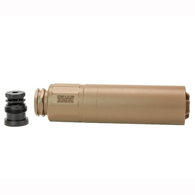 Griffin Armament Fixed Taper Mount Optimus 6 Suppressor, Magpul FDE GAOP6TMFDE-W - Griffin Armament