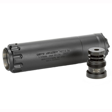 Griffin Armament Fixed Taper Mount Suppressor GAREC5K-W - Griffin Armament