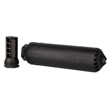 HUXWRX Flow 762 TI Muzzle Brake Kit, Black 2748 - huxwrx