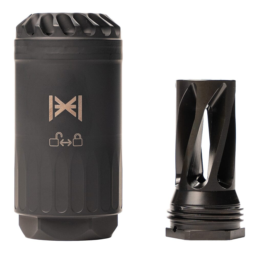 HUXWRX Blastphemy + Flash Hider 556 1/2x28 Black Accessory 3063 - huxwrx