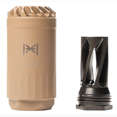 HUXWRX Blastphemy + Flash Hider 556 1/2x28 FDE Accessory 3064 - huxwrx