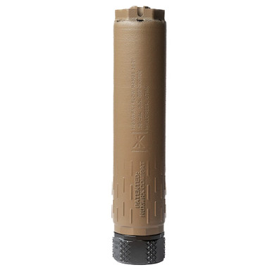 HUXWRX Flow Range 36 TI Suppressor, FDE Finish 3483 - huxwrx