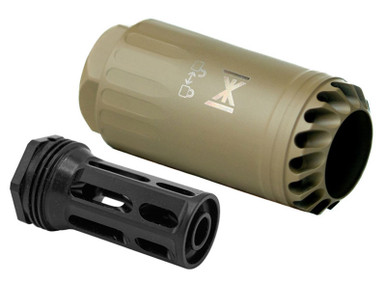 HUXWRX Blasphemy + Flash Hider 762 5/8x24 FDE Accessory 3530 - huxwrx