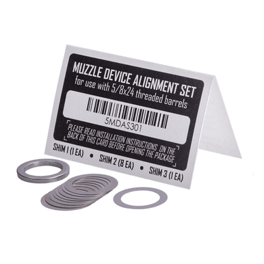 HUXWRX Shim Kit 762 5/8x24 Accessory 9001 for 7.62 AR Platforms