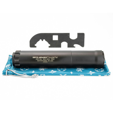 Griffin Armament Paladin 300 HD Suppressor, Black GAPD300HD-W - Griffin Armament