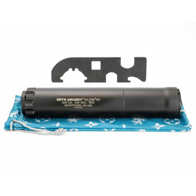 Griffin Armament Paladin 300 HD Suppressor, Black GAPD300HD-W - Griffin Armament