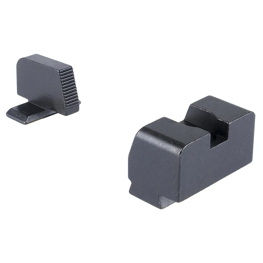 Ameriglo Tall Black serrated .350" FRONT, Black .420" REAR Optic-Compatible, SIG - Most SG-429 - Ameriglo