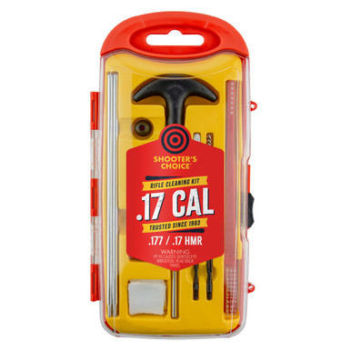 Shooter's Choice .17 Cal Aluminum Rifle Cleaning Kit SHF-SRK-17 - shooter's choice