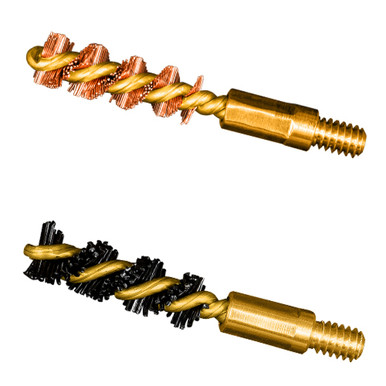 OTIS .204/.22 Cal Bore Brush 2 Pack, Nylon & Bronze FG-321-NB - otis